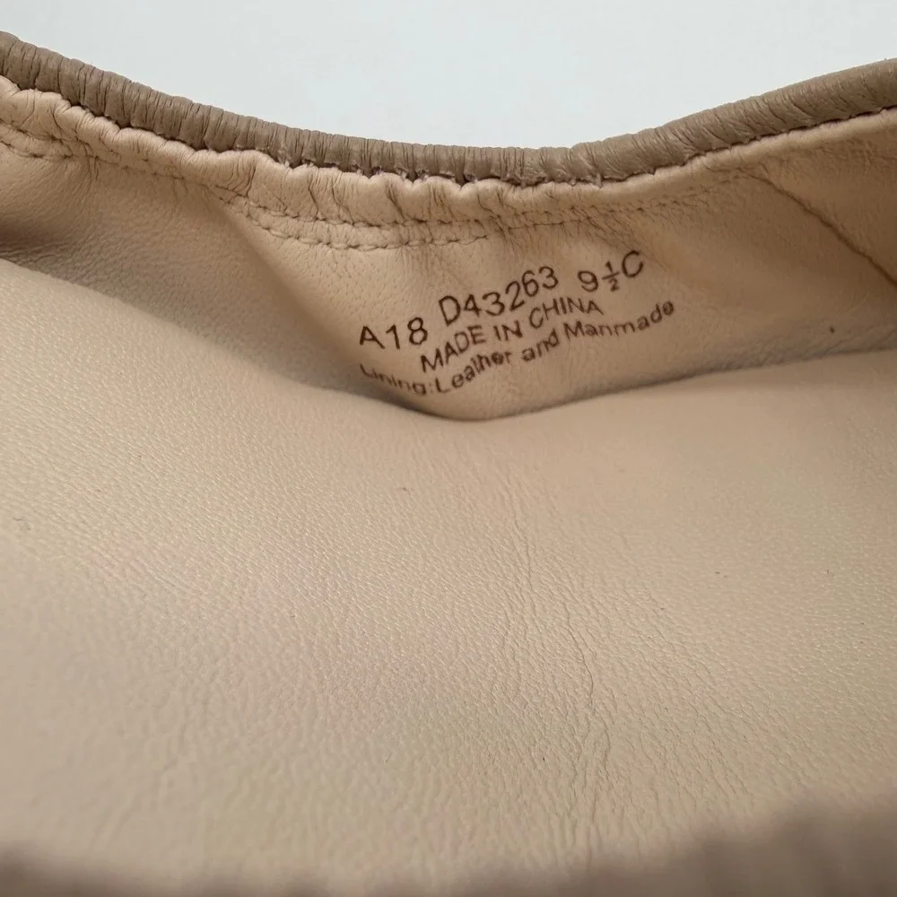Cole Haan Tali Bow Ballet Women's 9.5 Maple Sugar Leather Flat Elegant NIB